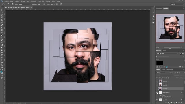 cubismo Photoshop cc